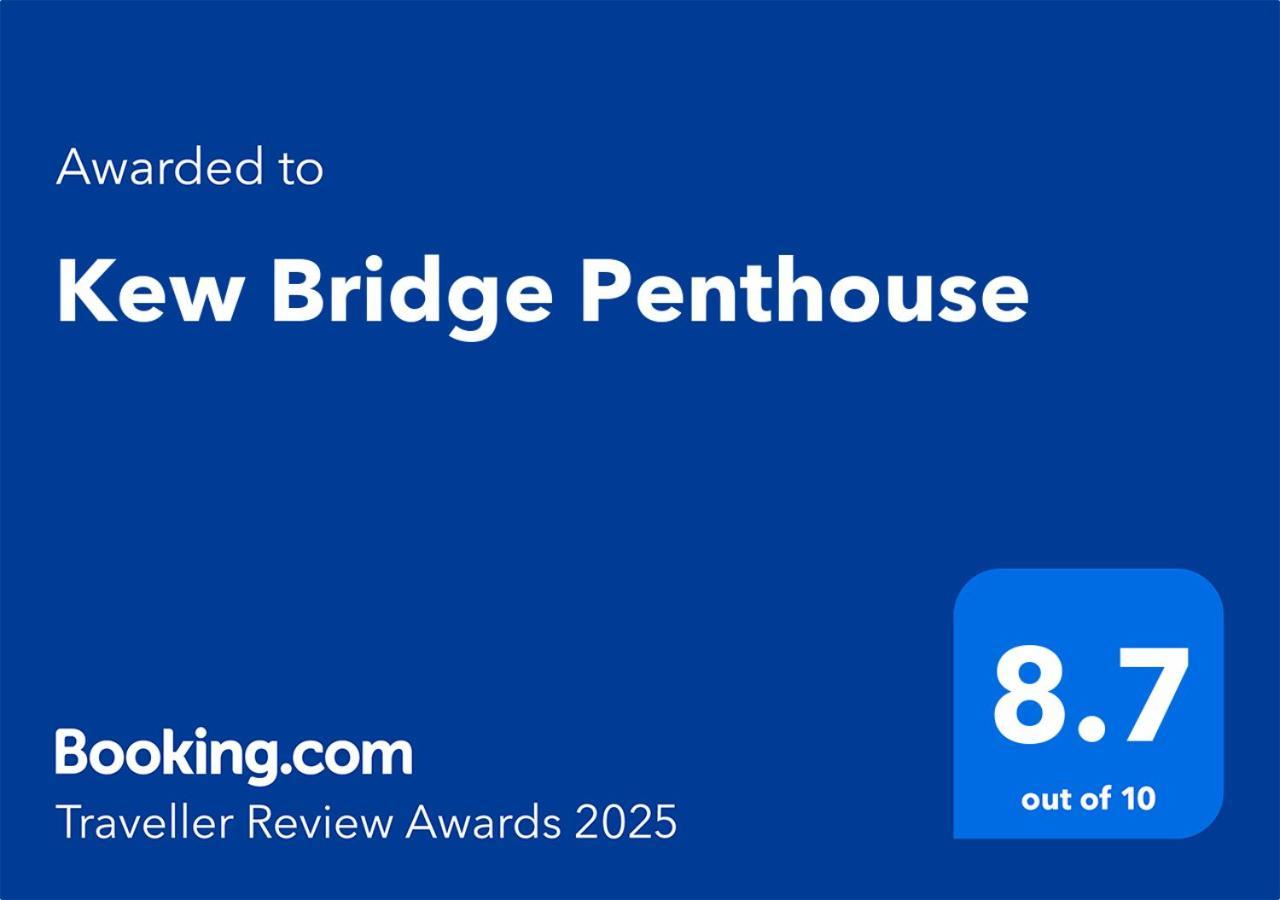 Kew Bridge Penthouse Lägenhet London Exteriör bild